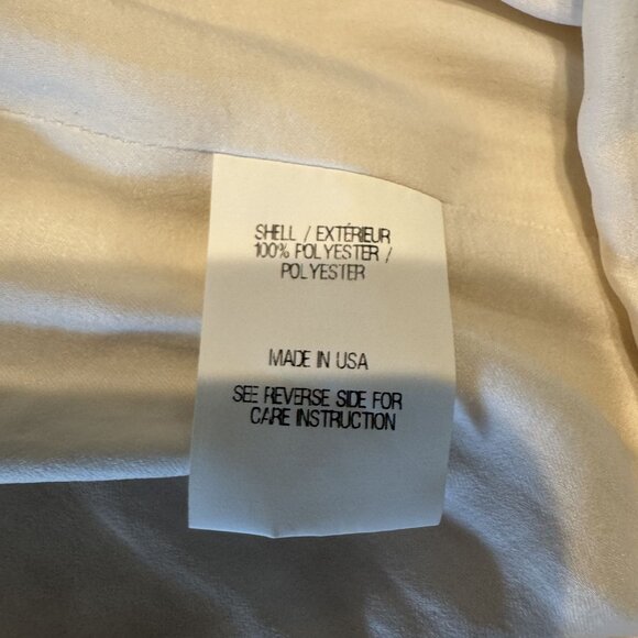 Theyskens' Theory White High Neck Sleeveless Top / Dress Women's Petite P - Picture 5 of 6